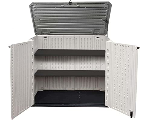 Metal Laminate Shelving for 26 Cu.ft Horizontal Storage Shed