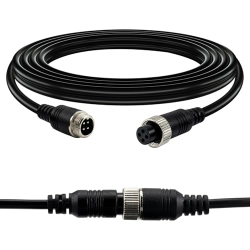 4 Pin Aviation CCTV Camera Extension Cable