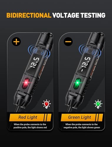 Upgraded Heavy Duty Circuit Tester with Buzzer