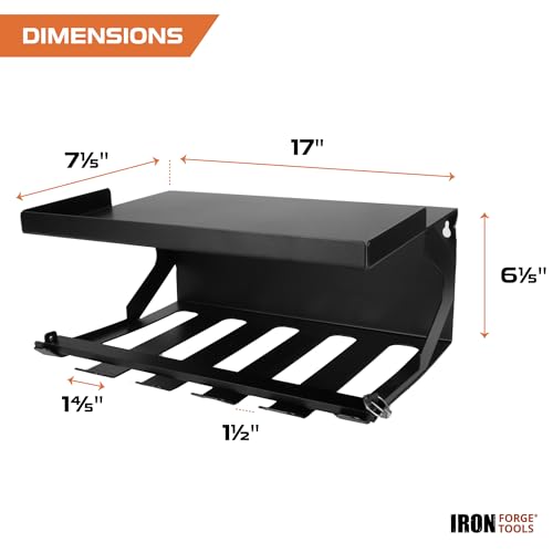 Metal Power Tool Organizer Wall Mount