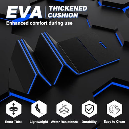 Thick Mechanic Mat Foldable EVA Kneeling Pad with Magnetic Tool Slot