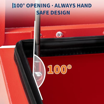 Truck Bed Tool Box Heavy Duty Steel Toolbox with Hydraulic