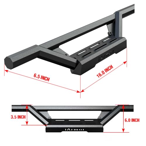 Drop Steps Running Board Compatible with Chevy Silverado GMC Sierra 1500 2019