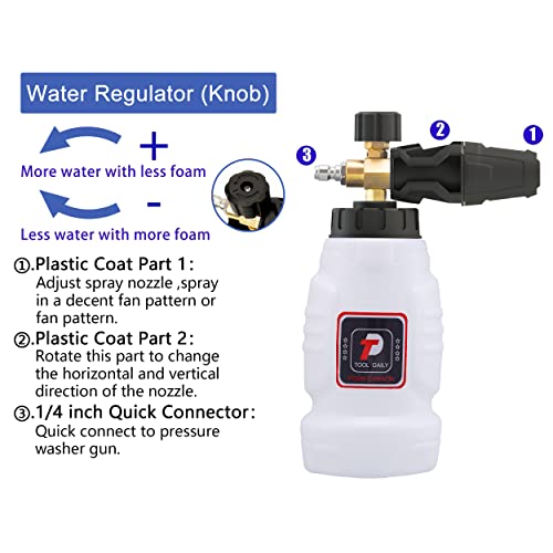 Foam Cannon for Pressure Washer