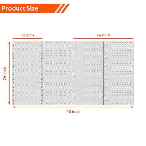 Metal Pegboard Wall Panels
