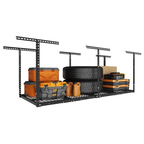 3x8ft Overhead Garage Storage Rack