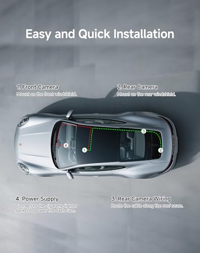 Dash Cam Front and Rear