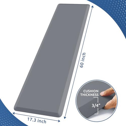 0.8" Thick Kitchen Mat Cushioned Anti Fatigue Rug Comfort Floor Mats