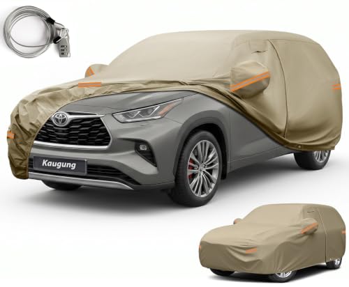 Custom Fit Car Cover for Toyota Highlander