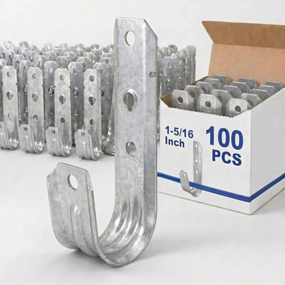 100 J Hooks for Hanging (100 Count)