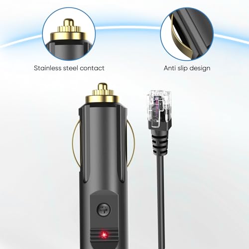 RJ11 Radar Detector Power Cable