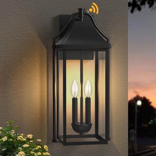 22IN Dusk to Dawn Outdoor Wall Sconce