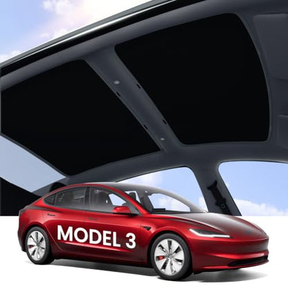 Tesla Model 3 Sunshade Roof for 2020