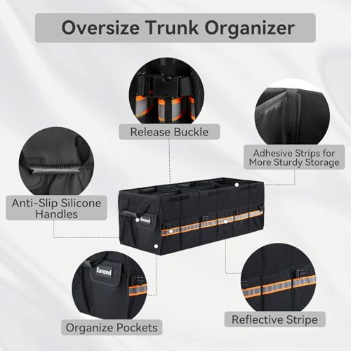 Car Trunk Organizer with Lid