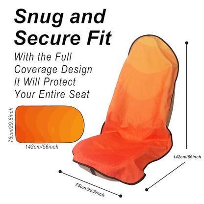 Car Seat Cover Protector Front Seats