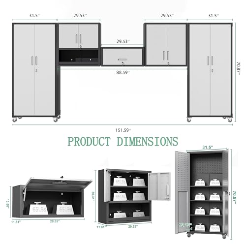Garage Storage Cabinet System
