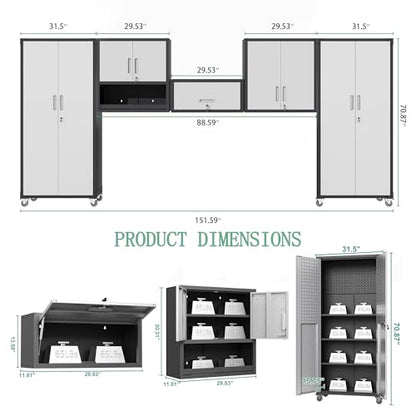 Garage Storage Cabinet System