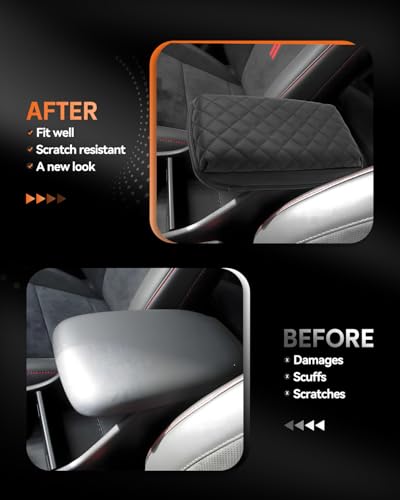 for 2024 2025 2026 Hyundai Kona Center Console Cover Armrest Cover for Kona