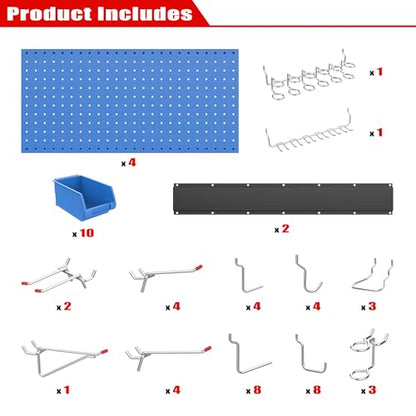 Pegboard Wall Organizer