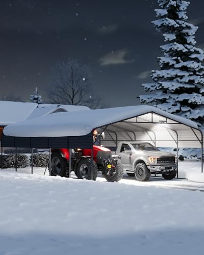20x25FT Metal Carport Heavy