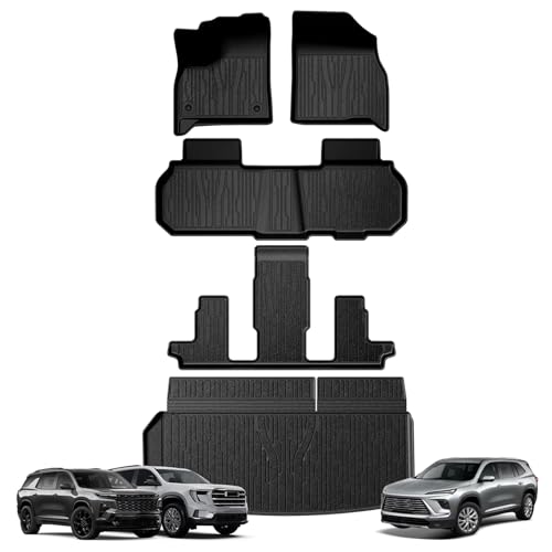 Floor Mats & Trunk Mat for 2024+ Acadia Traverse