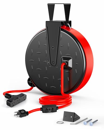 Retractable Extension Cord Reel
