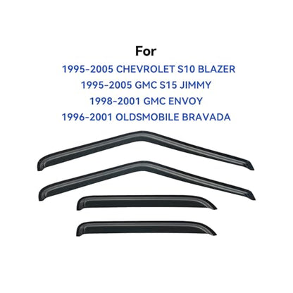 Window Visors Rain Guards for 1995