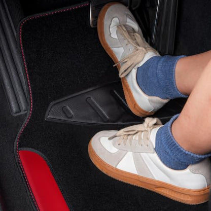 Rainbow Waterproof Universal Fit Faux Leather Car Carpet