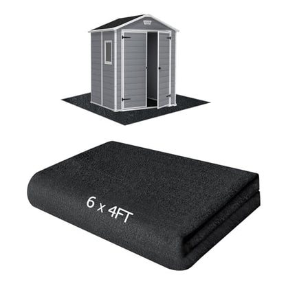 6x4FT Outdoor Storage Shed Floor Mat