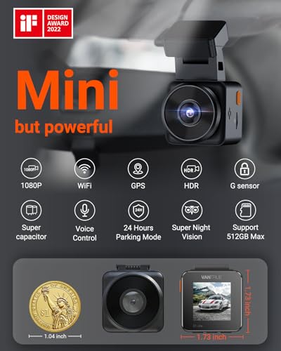 E1 Lite 1080P Mini Dash Cam