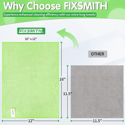 Sage Green Microfiber Cleaning Cloth (12 Count)
