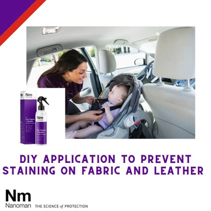 Protect Car Seats from Spills & Stains Fabric & Upholstery Protector Spray (8.5 Fl Oz)