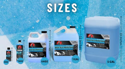 Magic Blue Tire Shine