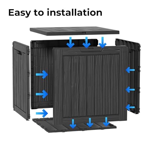 45 Gallon Resin Deck Box