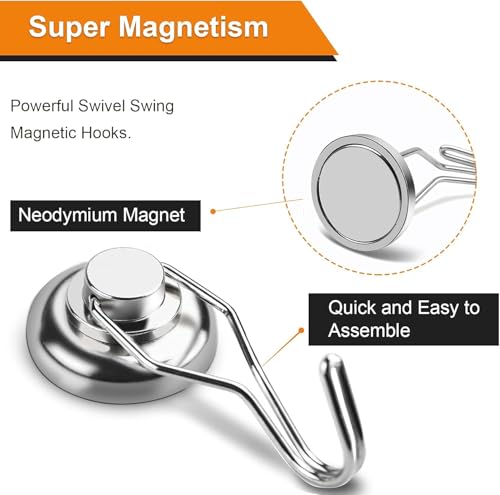 Magnetic Hooks (16 Count)