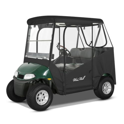 Golf Cart Enclosure 2 Passenger Rain Cover for EZGO TXT & RXV