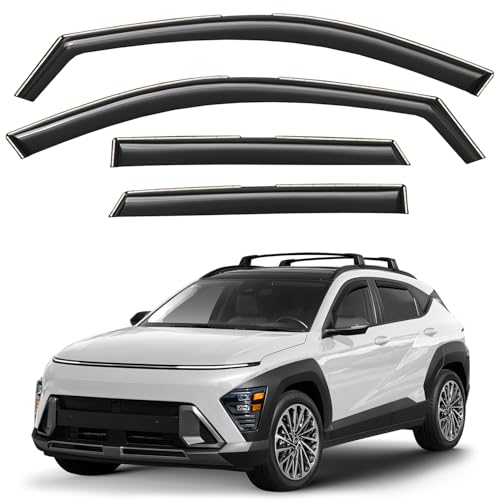 Window Deflectors Smoke Tinted in