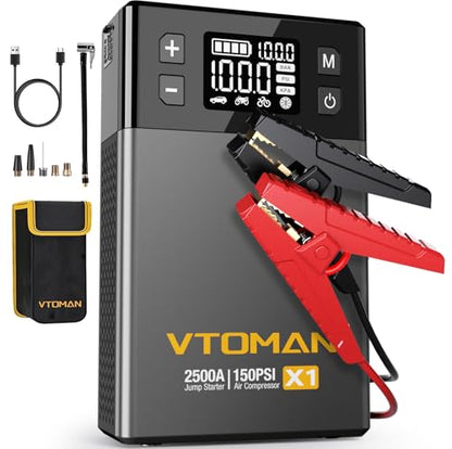 X1 2500A Jump Starter