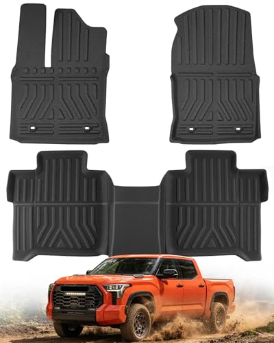 Floor Mats for Toyota Tundra CrewMax Cab 2022