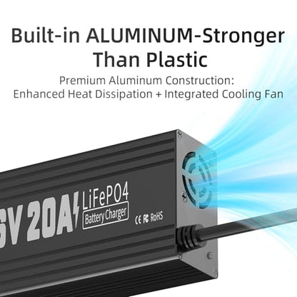 12V 20A Lithium Battery Charger