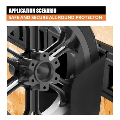 4Pack E Track Wheel Chock for Motorcycle