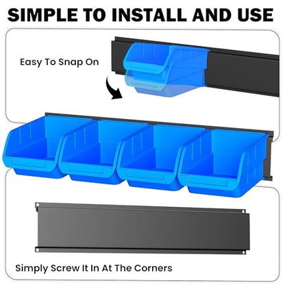 Wall Mounted Storage Bins