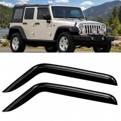 2PC Window Rain Guards fit 2007