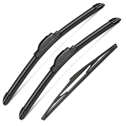 3Pcs Jeep cherokee Windshield Wipers for 2014 2015 2016 2017 2018 2019 2020 2021 2022