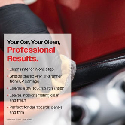 Clean & Shine Interior Car Cleaner and Dressing Spray (16 Fl Oz)