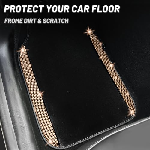 Bling Car Floor Mats Full Set