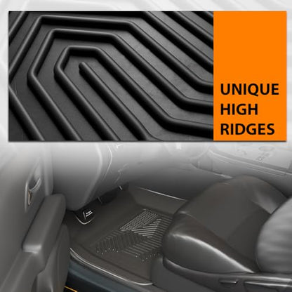 TPE Floor Mats Fit Ford Fusion & Lincoln MKZ 2017