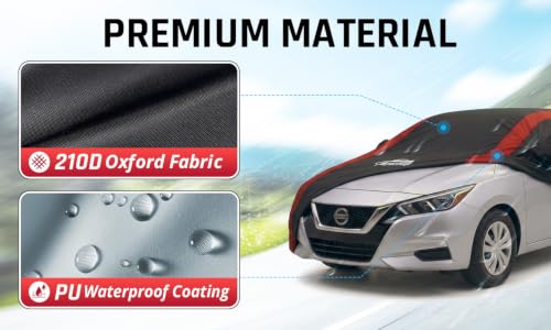 Car Cover Custom Fit for Nissan Versa 2007
