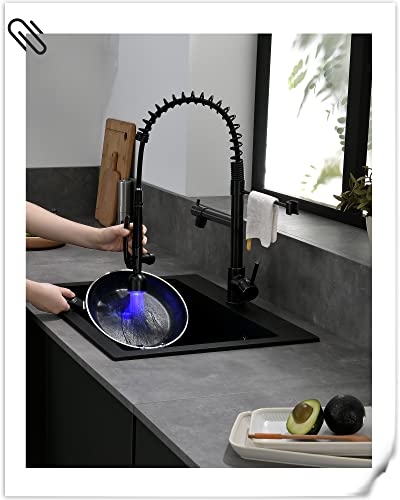 Commercial Oil Rubbed Bronze Kitchen Faucet Pull Down Sprayer