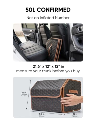 Foldable Trunk Organizer for Car Storage